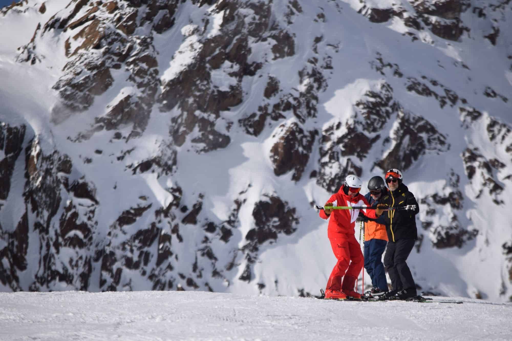 Skifahren nach dem Alter von 65 Jahren
