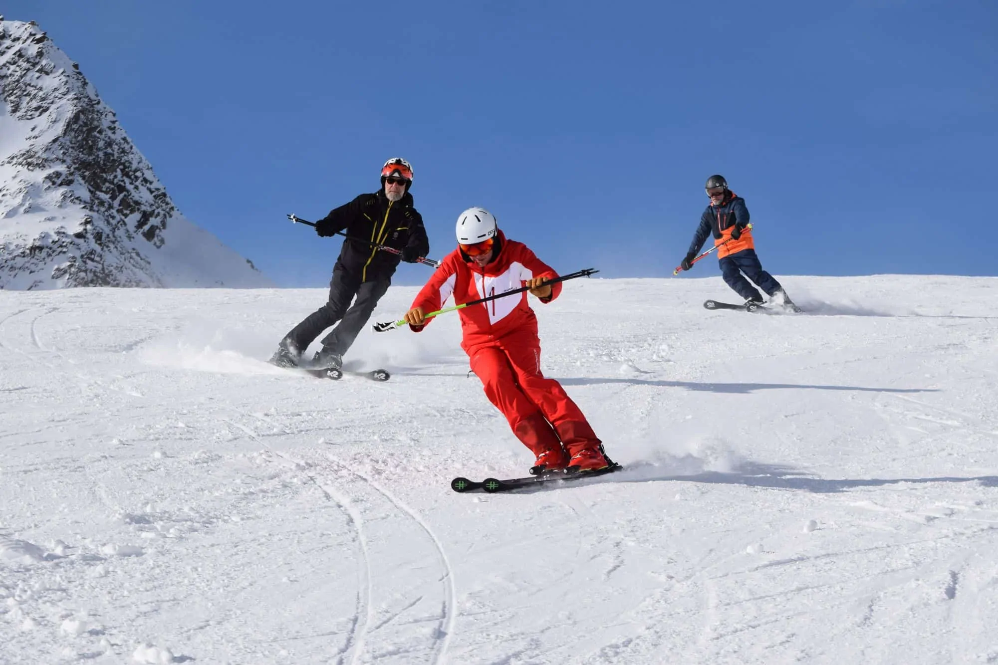 Skifahren nach dem Alter von 65 Jahren