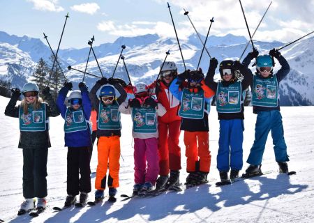 Gruppenkurse Kinder Skiles Kinderen Skischool Westendorf